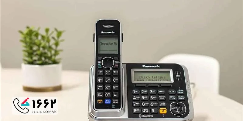 تعویض باتری تلفن پاناسونیک